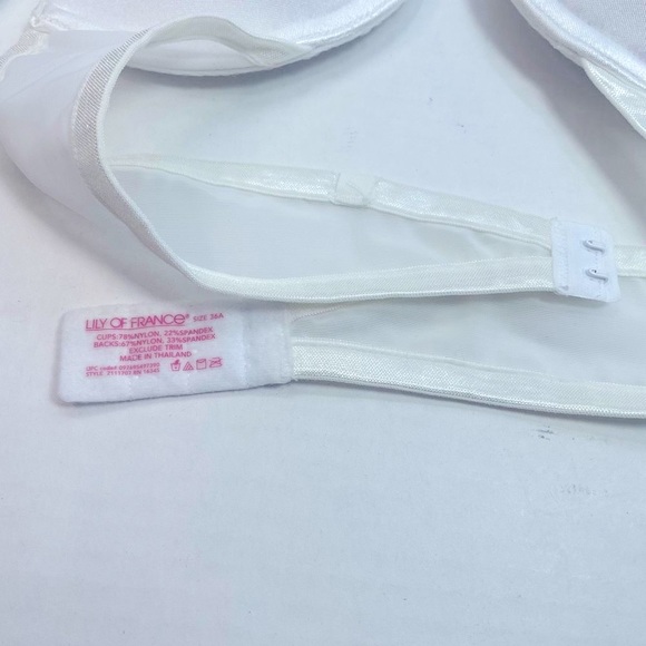 BNWT Lily of France Sleek-X Bra 36A - Picture 4 of 10